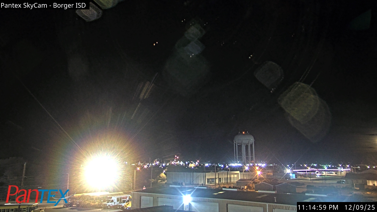 Thumbnail for current weather camera view from Borger ISD in Borger, Texas