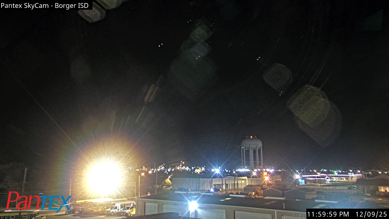 Thumbnail for current weather camera view from Borger ISD in Borger, Texas