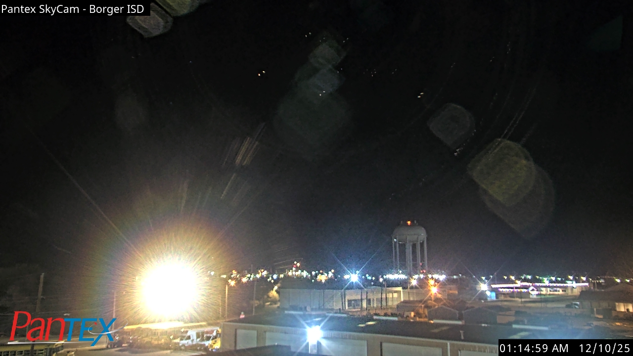 Thumbnail for current weather camera view from Borger ISD in Borger, Texas