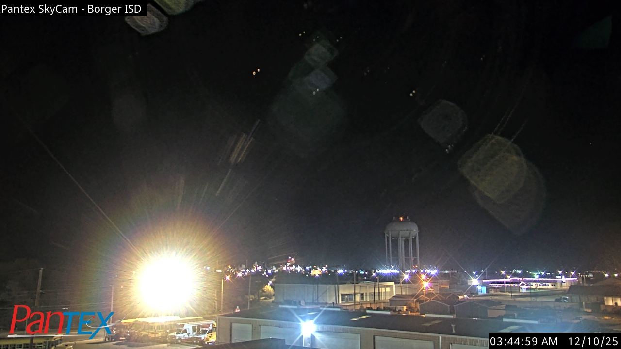 Thumbnail for current weather camera view from Borger ISD in Borger, Texas