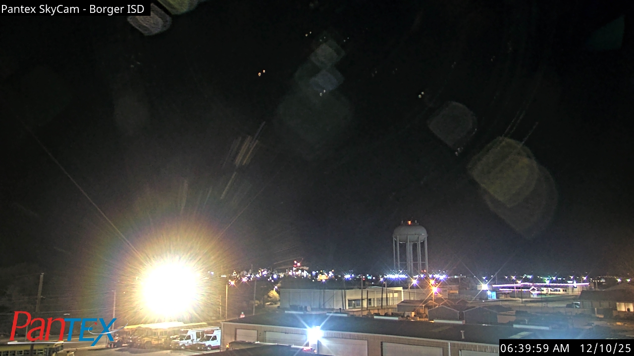Thumbnail for current weather camera view from Borger ISD in Borger, Texas