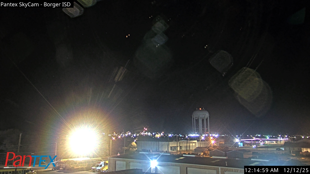 Thumbnail for current weather camera view from Borger ISD in Borger, Texas