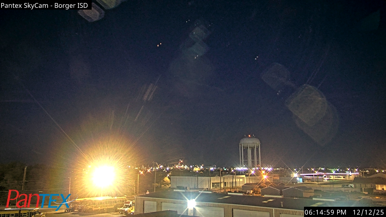 Thumbnail for current weather camera view from Borger ISD in Borger, Texas