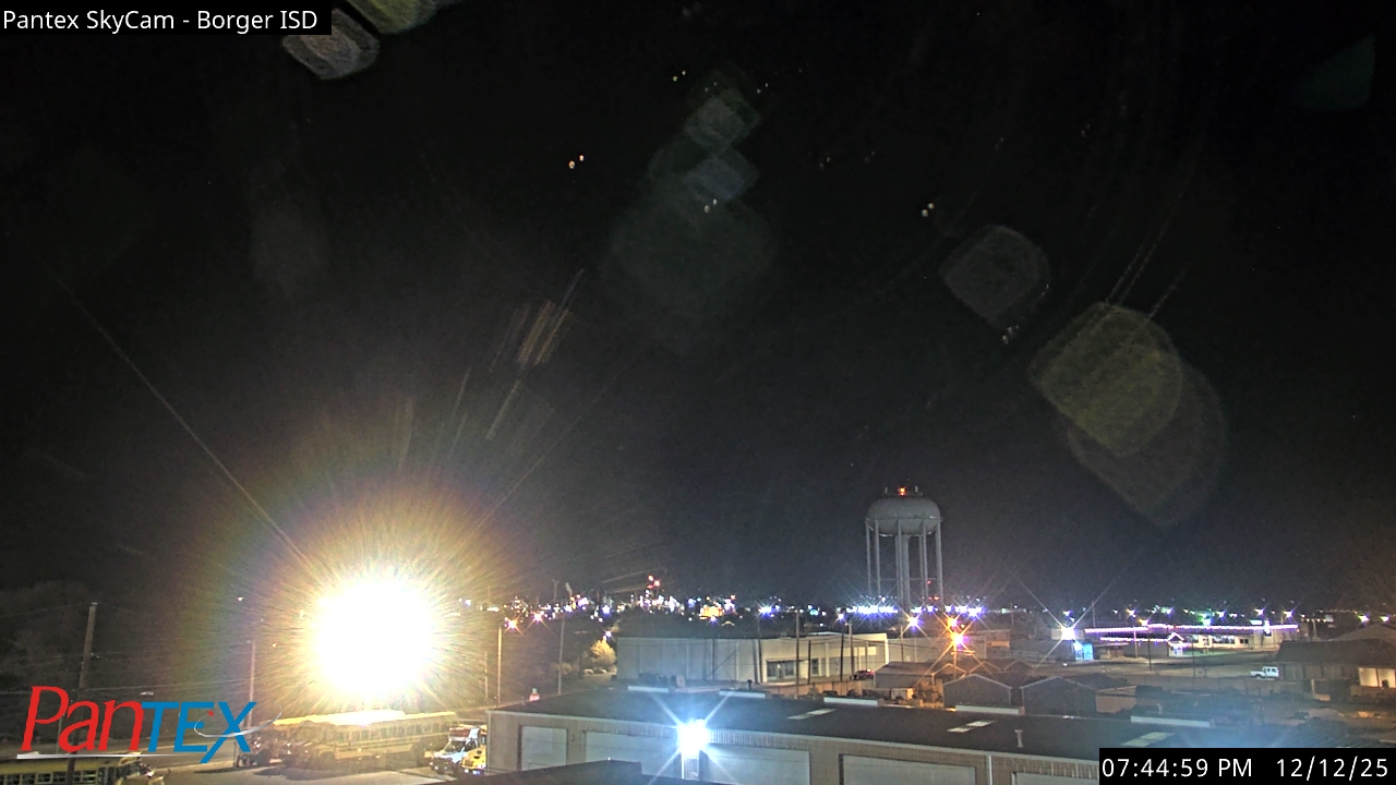 Thumbnail for current weather camera view from Borger ISD in Borger, Texas