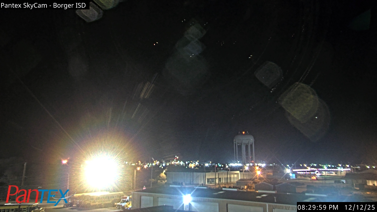 Thumbnail for current weather camera view from Borger ISD in Borger, Texas