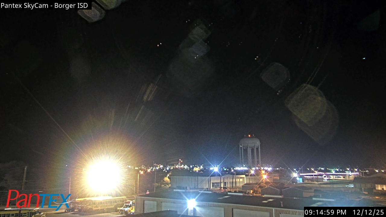 Thumbnail for current weather camera view from Borger ISD in Borger, Texas
