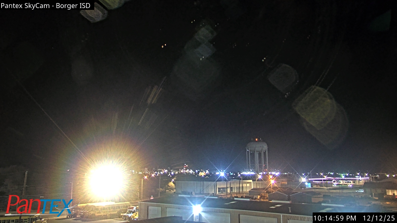 Thumbnail for current weather camera view from Borger ISD in Borger, Texas