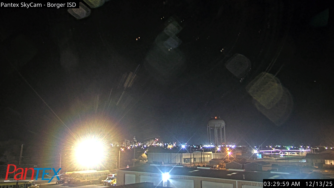Thumbnail for current weather camera view from Borger ISD in Borger, Texas