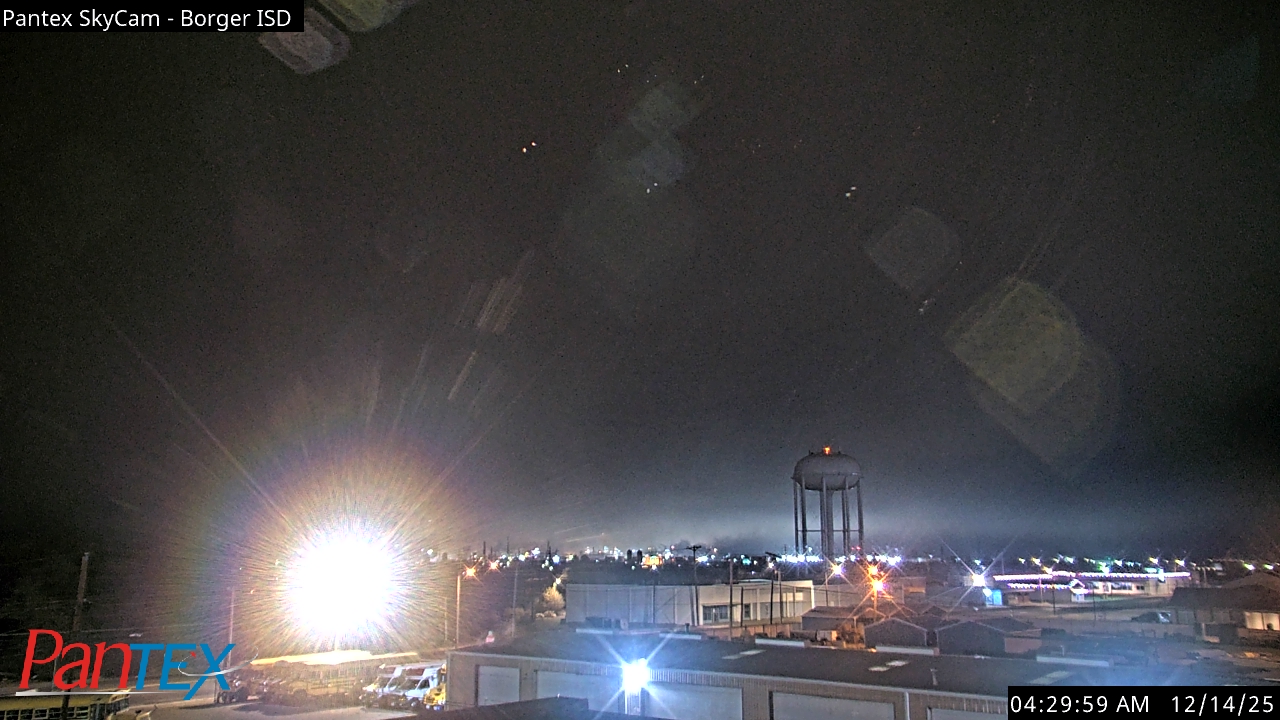 Thumbnail for current weather camera view from Borger ISD in Borger, Texas