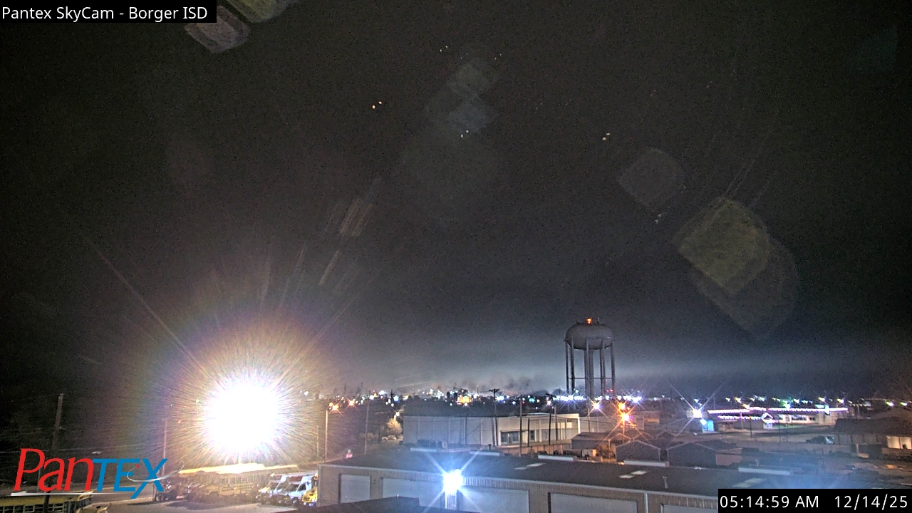 Thumbnail for current weather camera view from Borger ISD in Borger, Texas