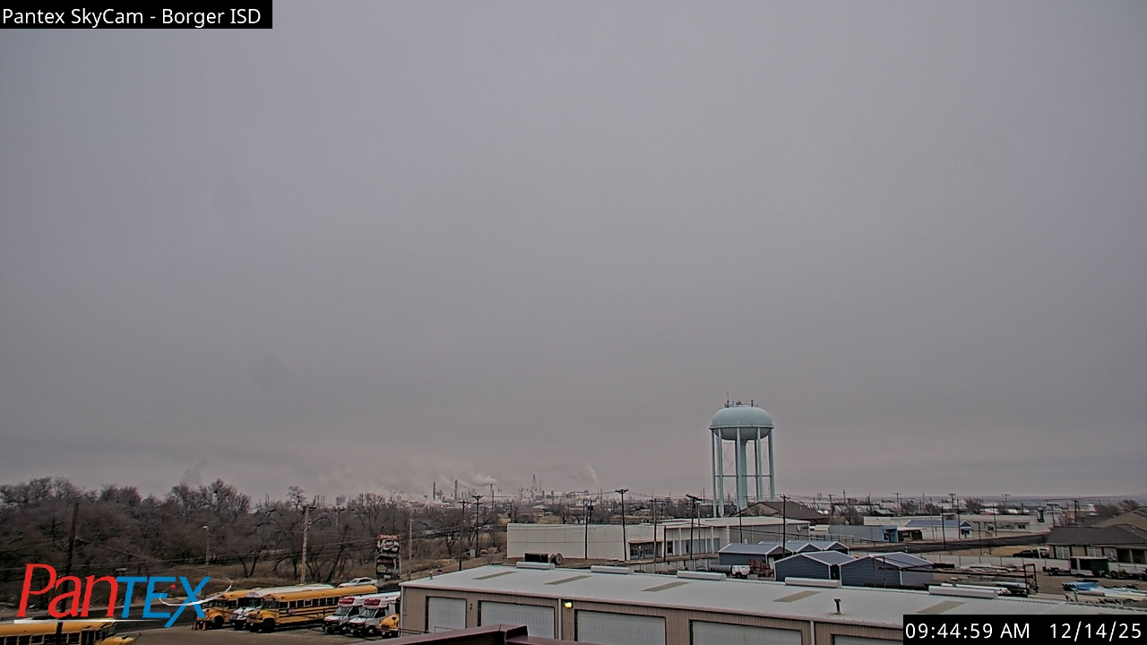 Thumbnail for current weather camera view from Borger ISD in Borger, Texas