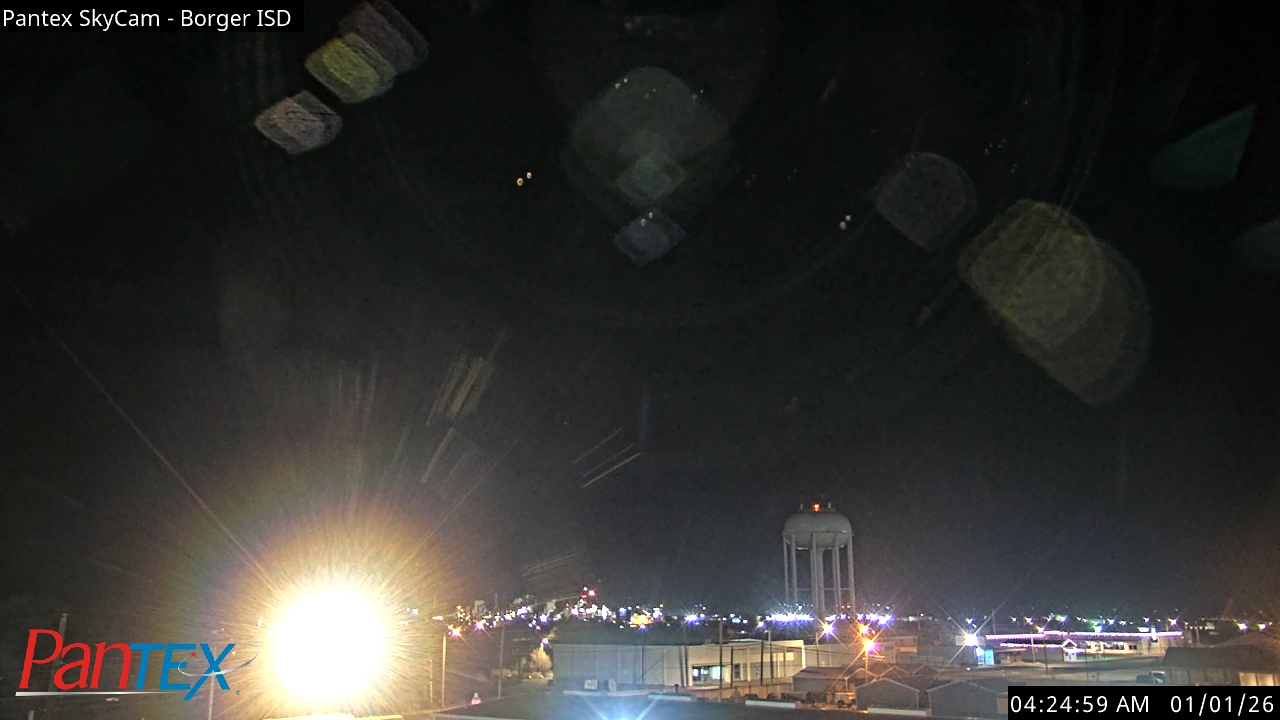 Thumbnail for current weather camera view from Borger ISD in Borger, Texas