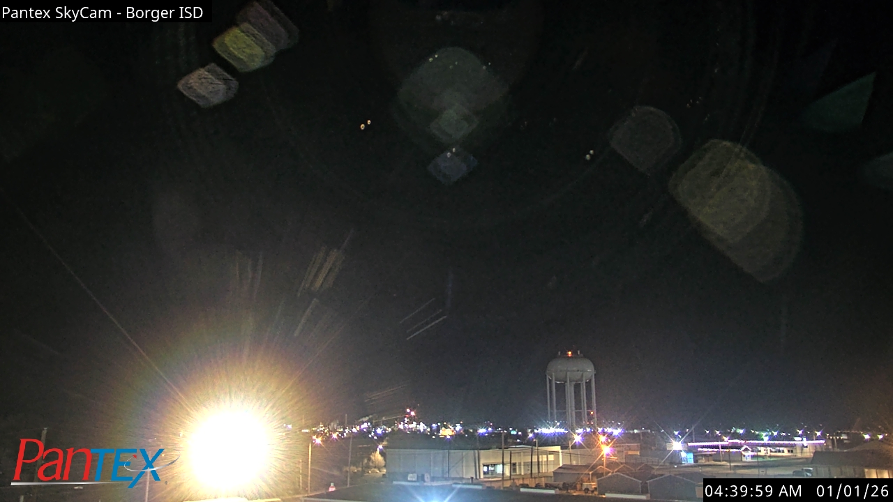 Thumbnail for current weather camera view from Borger ISD in Borger, Texas
