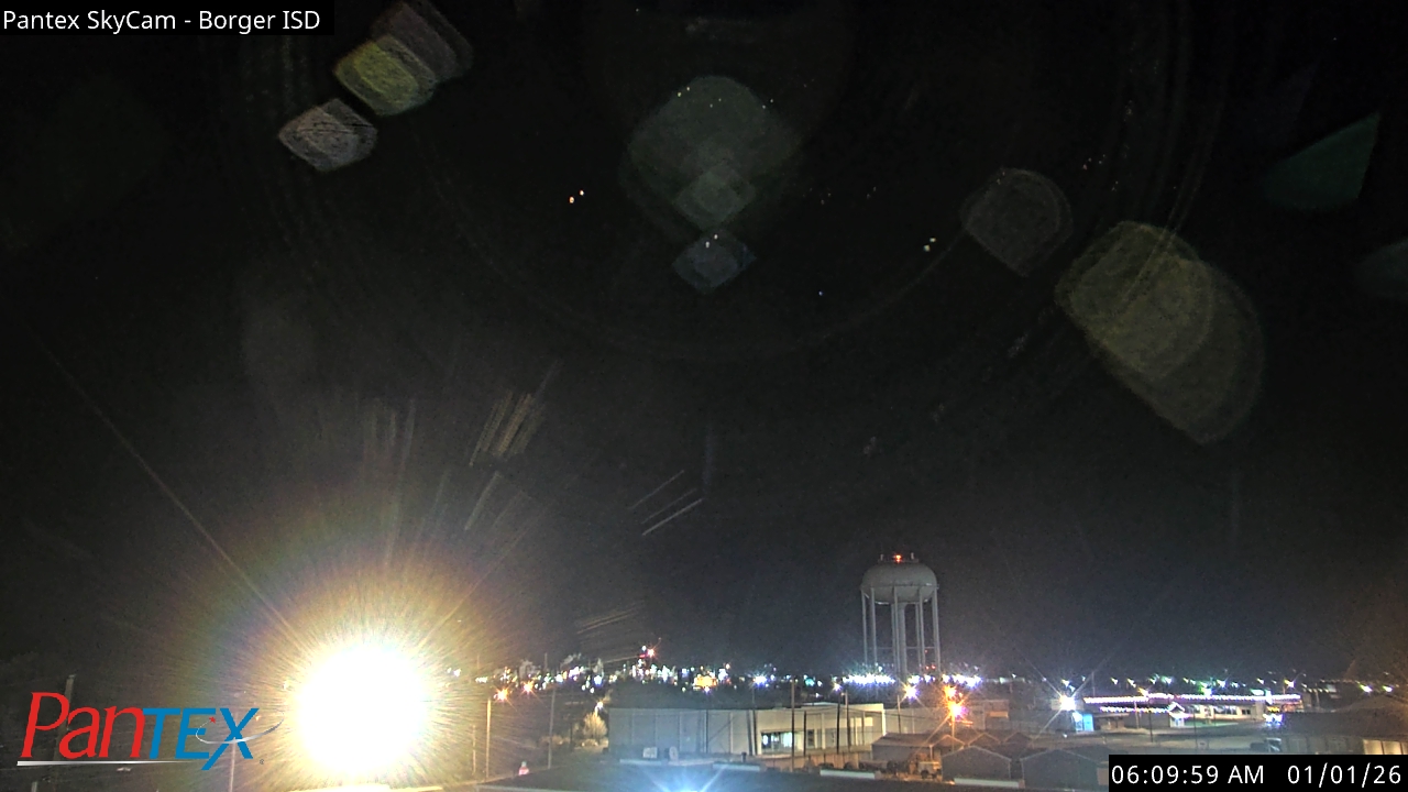 Thumbnail for current weather camera view from Borger ISD in Borger, Texas