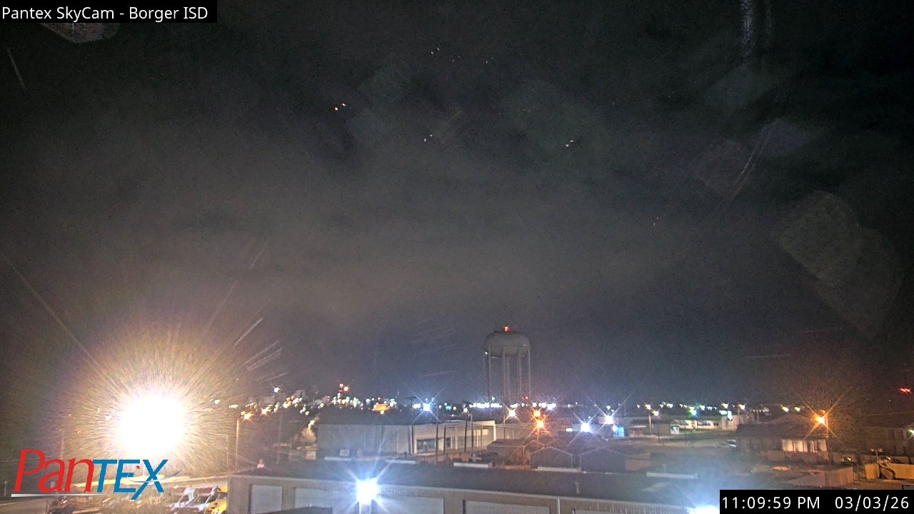 Thumbnail for current weather camera view from Borger ISD in Borger, Texas