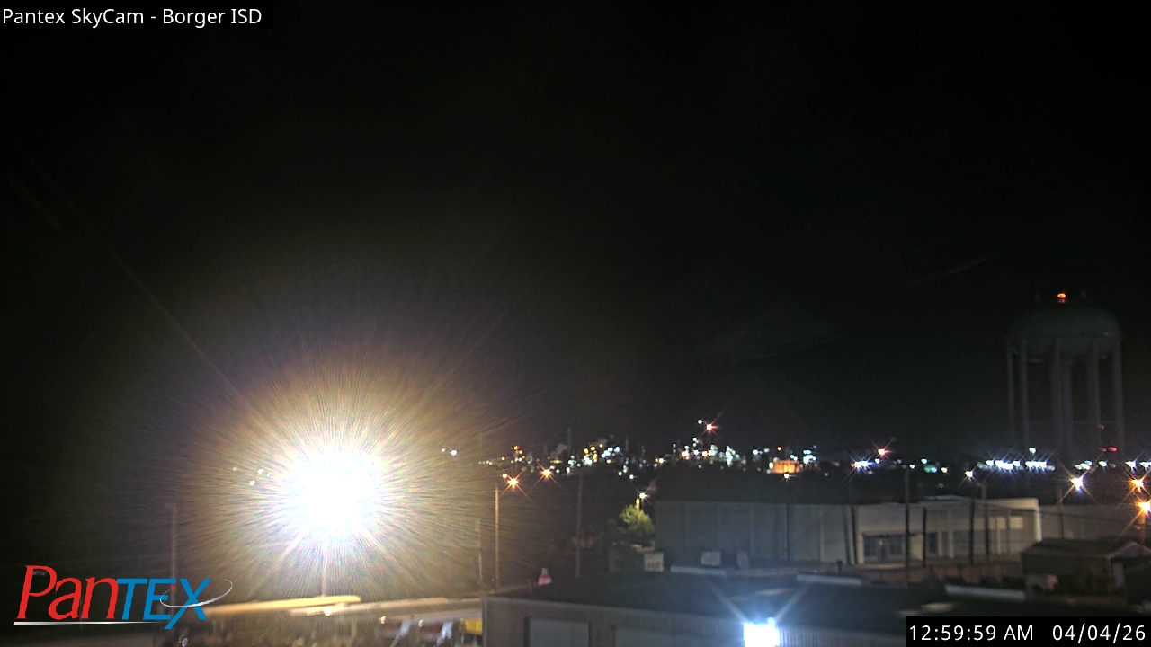 Thumbnail for current weather camera view from Borger ISD in Borger, Texas
