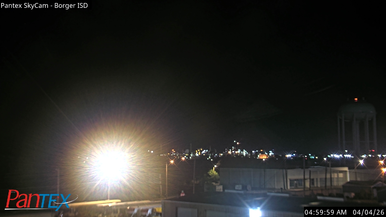 Thumbnail for current weather camera view from Borger ISD in Borger, Texas