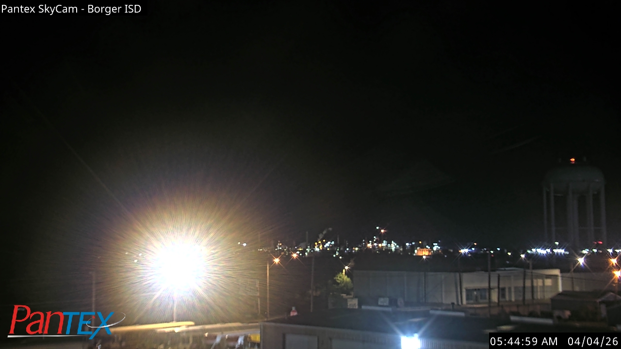 Thumbnail for current weather camera view from Borger ISD in Borger, Texas