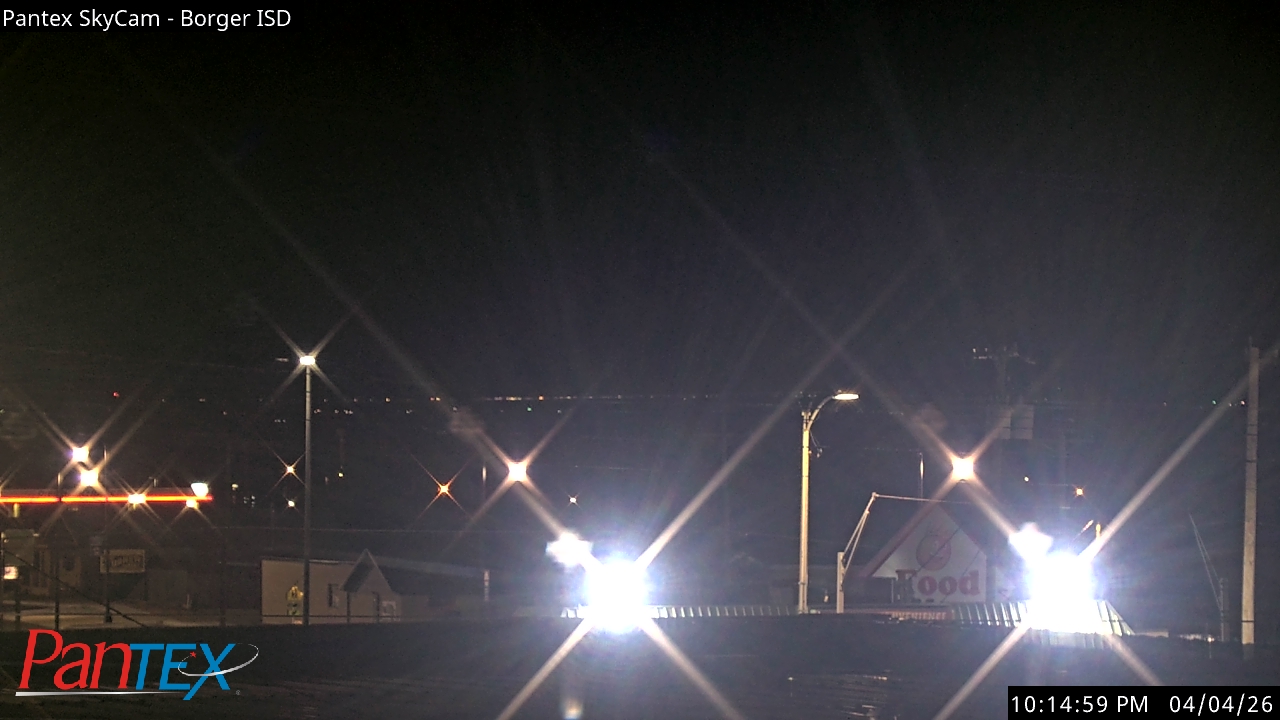 Thumbnail for current weather camera view from Borger ISD in Borger, Texas