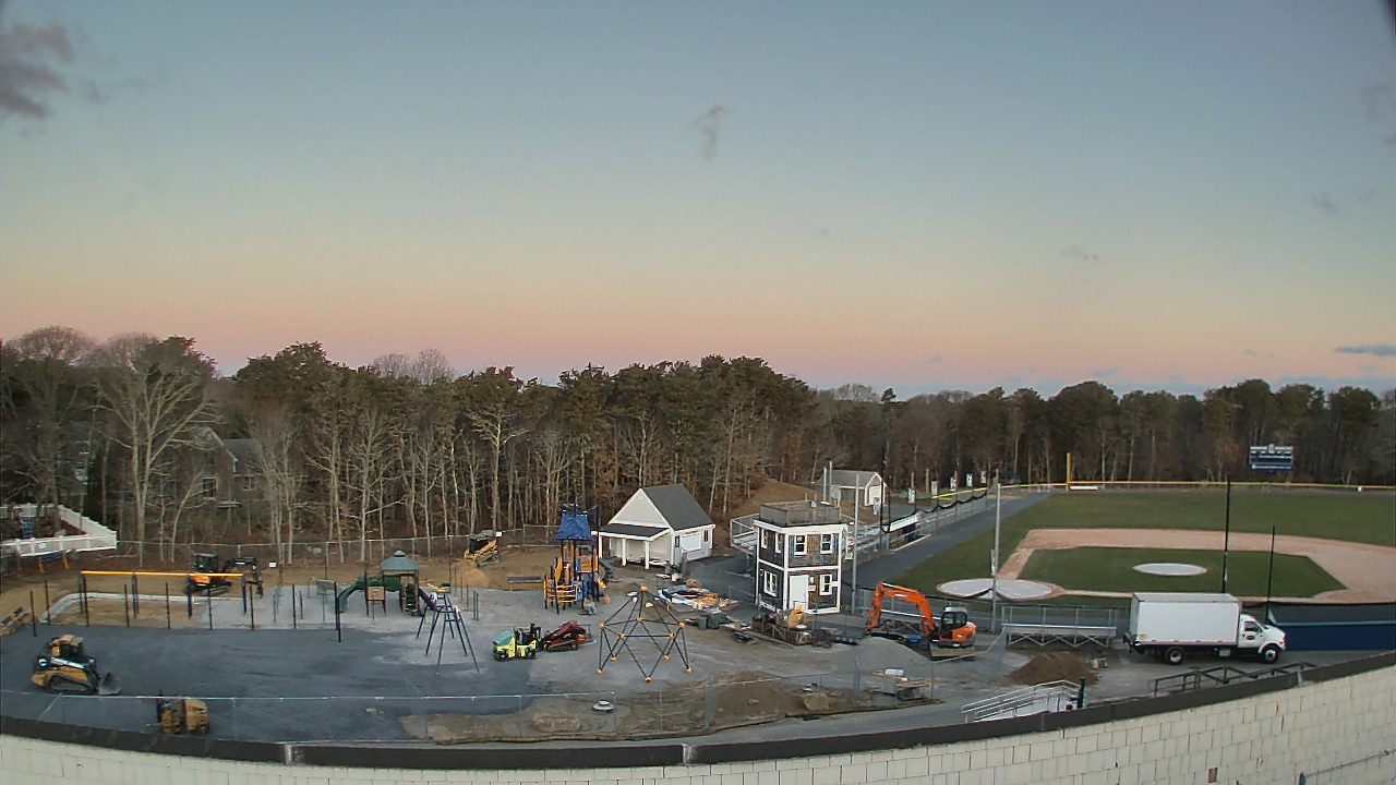 Thumbnail for current weather camera view from Stony Brook ES in Brewster, Massachusetts