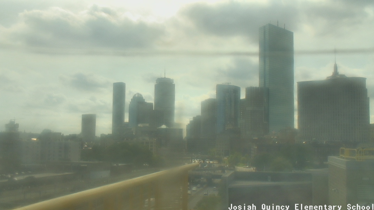 Thumbnail for current weather camera view from Josiah Quincy ES in Boston, Massachusetts