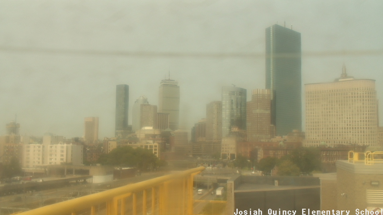 Thumbnail for current weather camera view from Josiah Quincy ES in Boston, Massachusetts