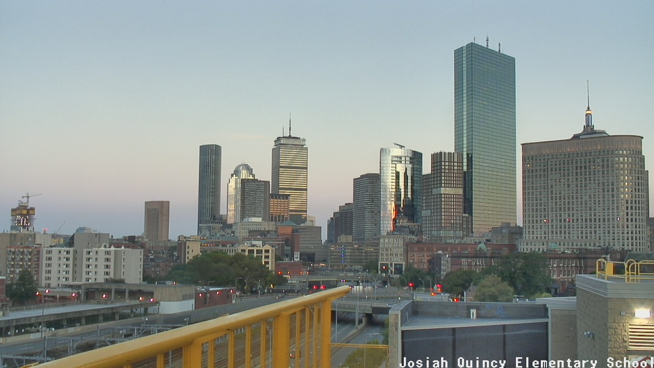 Thumbnail for current weather camera view from Josiah Quincy ES in Boston, Massachusetts
