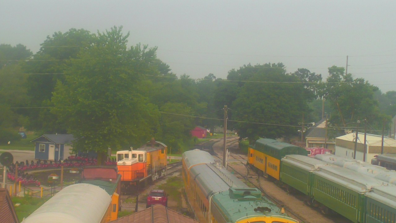 Thumbnail for current weather camera view from Boone Scenic Valley Railroad in Boone, Iowa