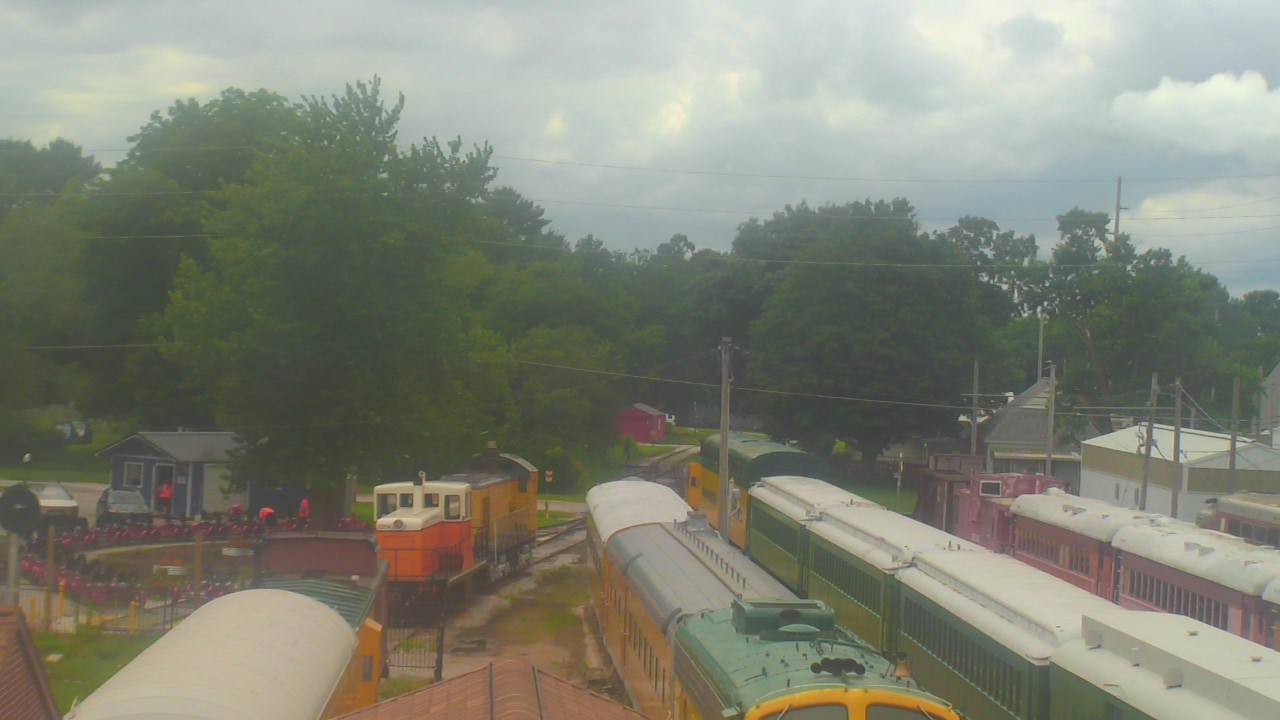 Thumbnail for current weather camera view from Boone Scenic Valley Railroad in Boone, Iowa