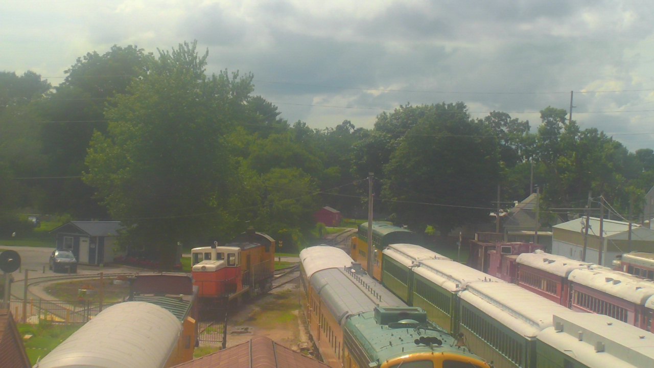 Thumbnail for current weather camera view from Boone Scenic Valley Railroad in Boone, Iowa