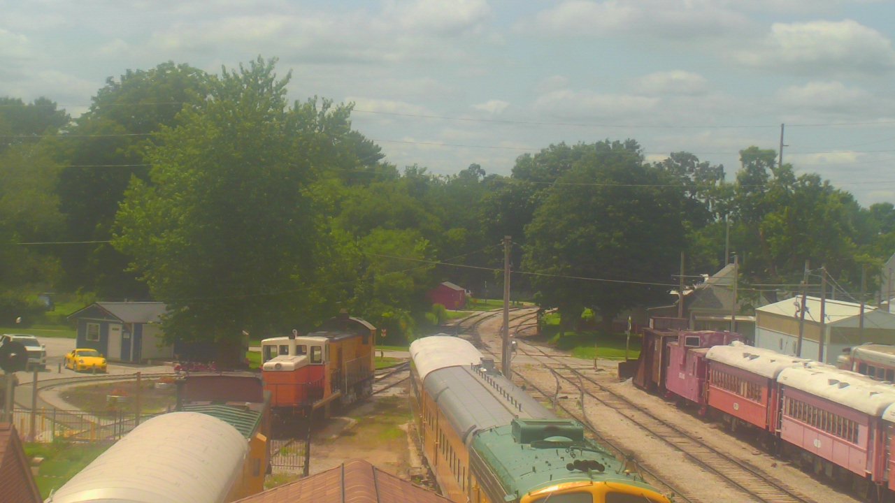 Thumbnail for current weather camera view from Boone Scenic Valley Railroad in Boone, Iowa