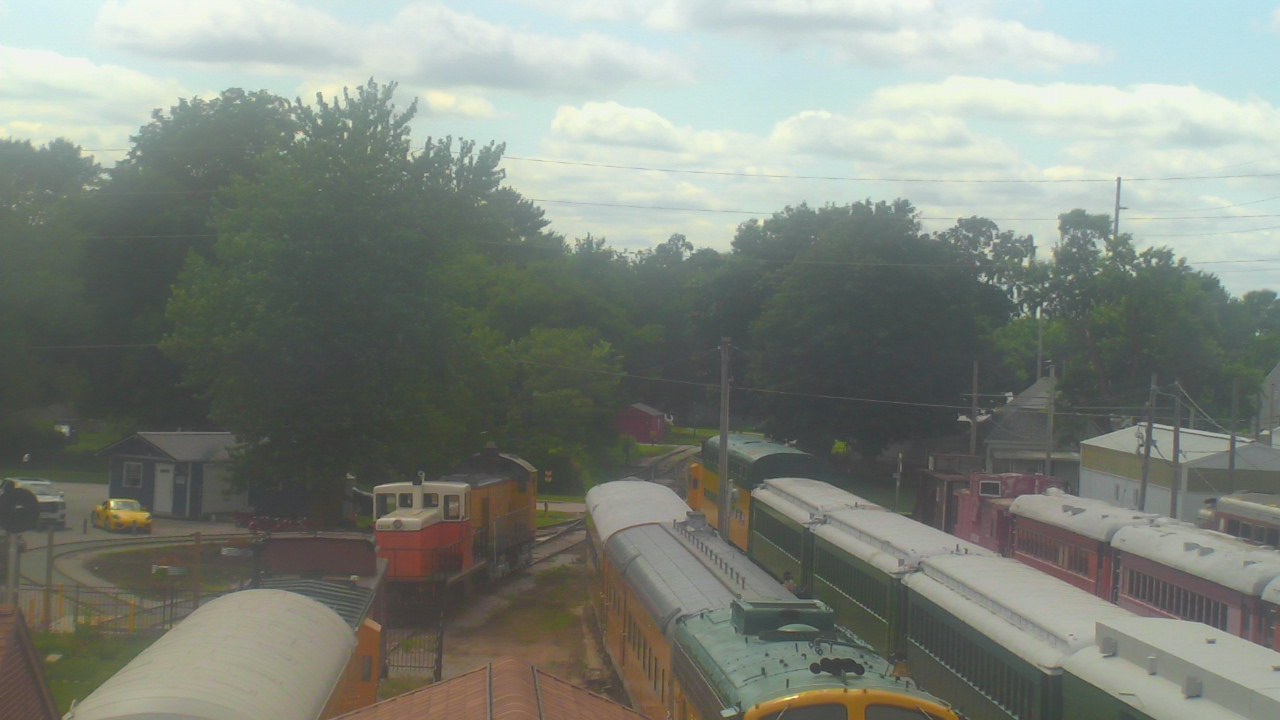 Thumbnail for current weather camera view from Boone Scenic Valley Railroad in Boone, Iowa