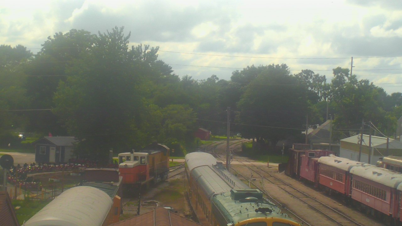Thumbnail for current weather camera view from Boone Scenic Valley Railroad in Boone, Iowa
