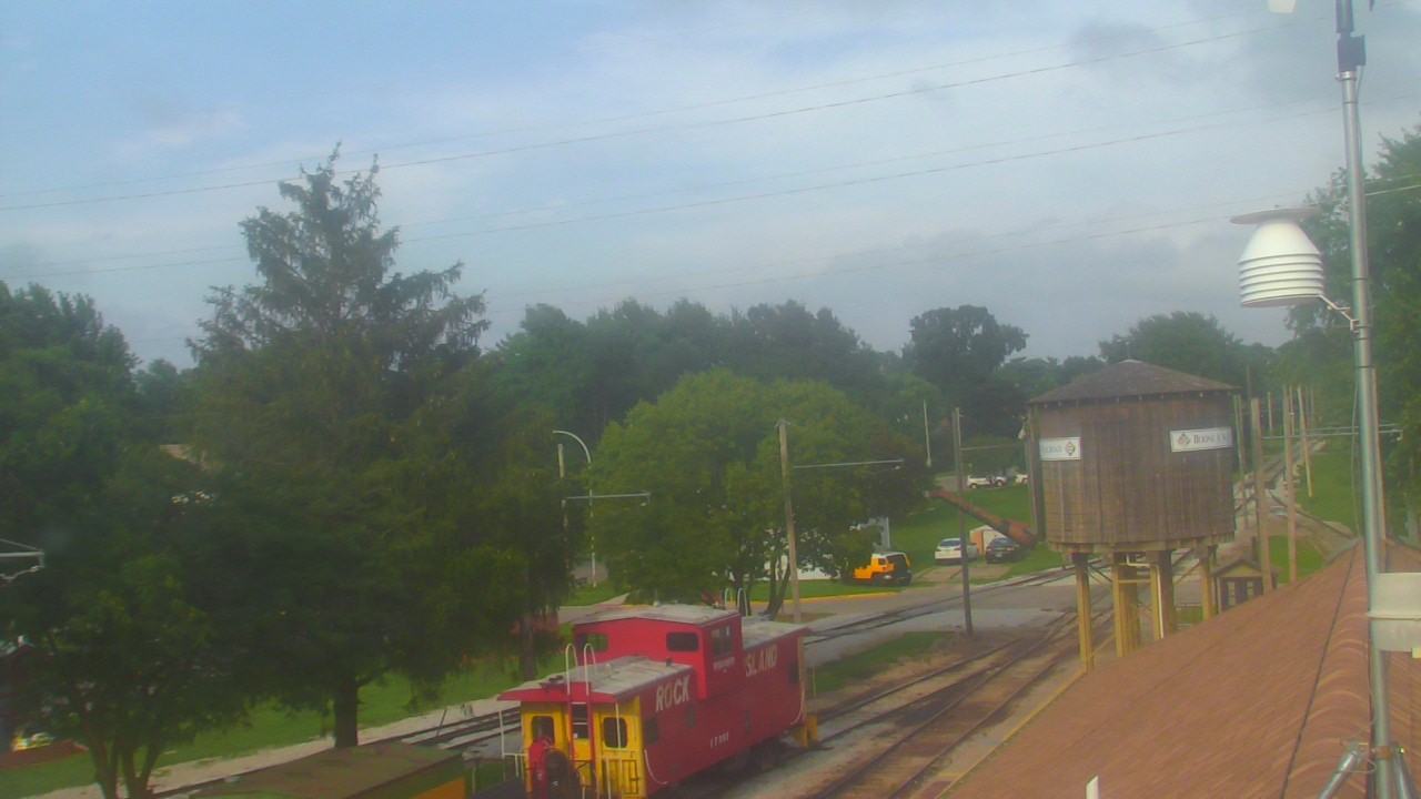 Thumbnail for current weather camera view from Boone Scenic Valley Railroad in Boone, Iowa