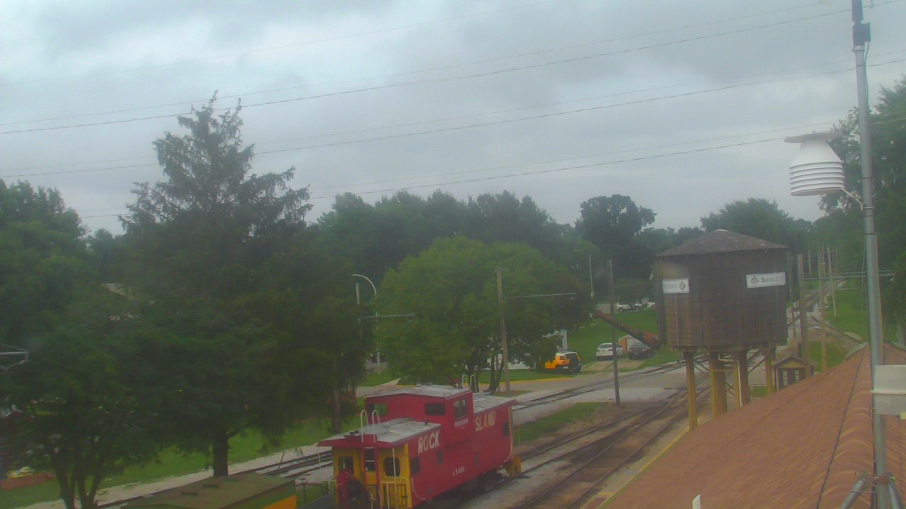 Thumbnail for current weather camera view from Boone Scenic Valley Railroad in Boone, Iowa