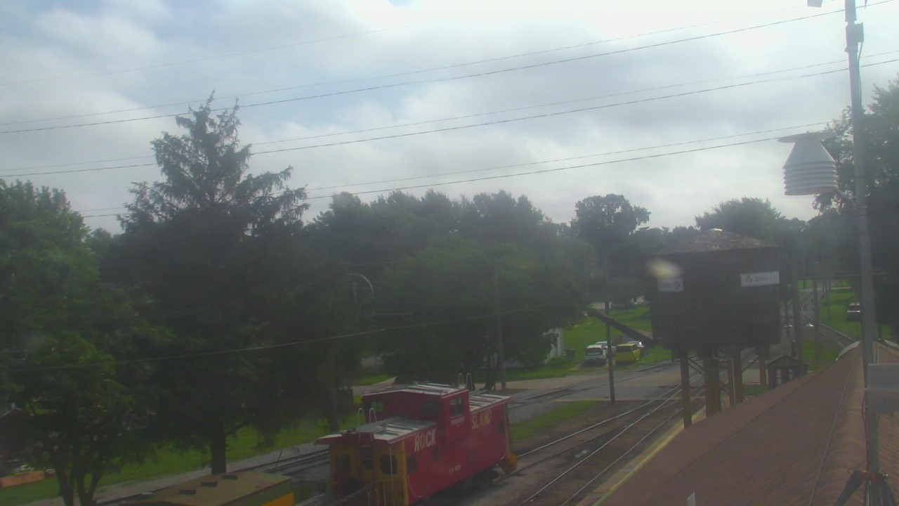 Thumbnail for current weather camera view from Boone Scenic Valley Railroad in Boone, Iowa