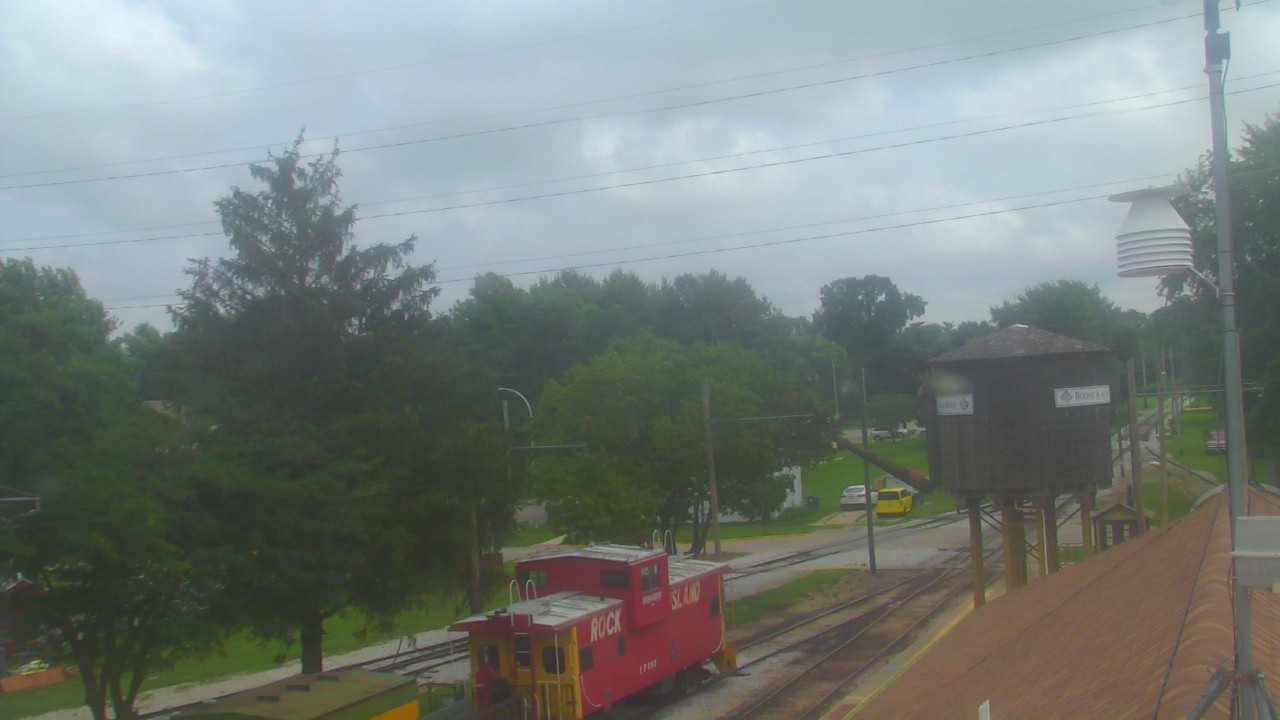 Thumbnail for current weather camera view from Boone Scenic Valley Railroad in Boone, Iowa