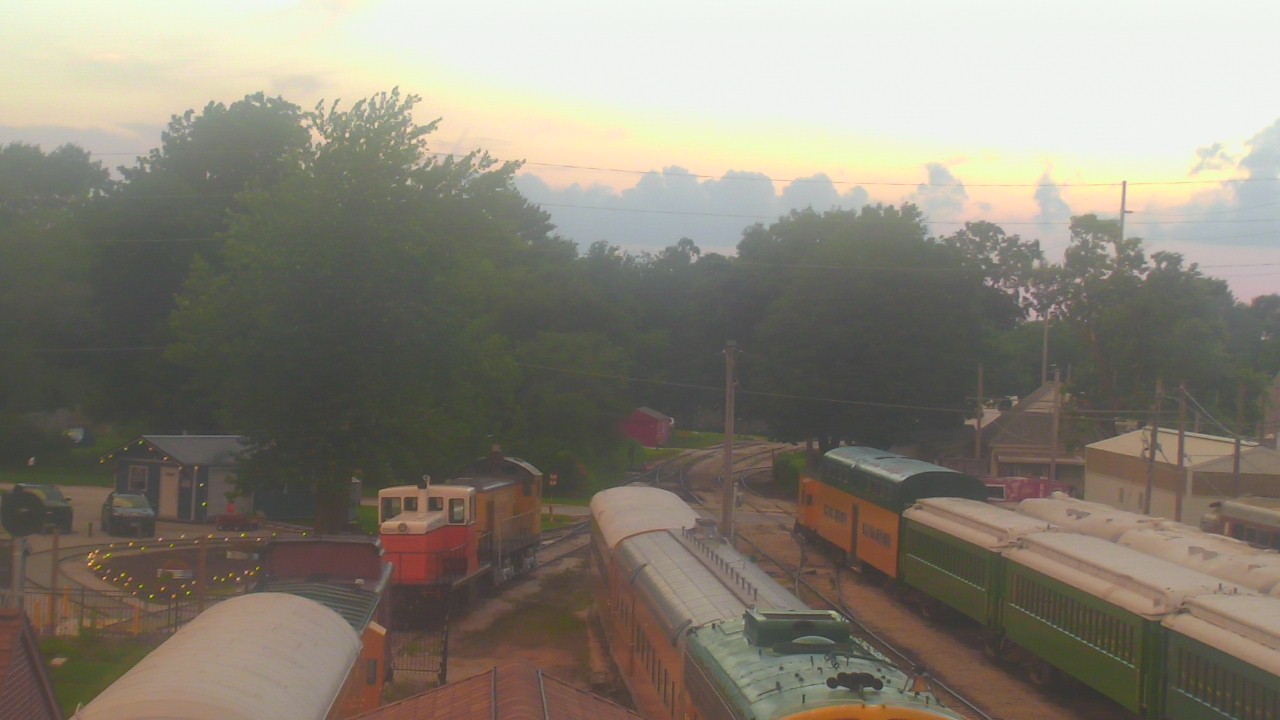 Thumbnail for current weather camera view from Boone Scenic Valley Railroad in Boone, Iowa
