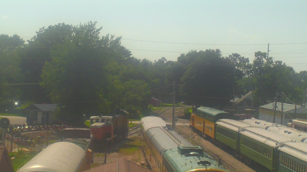 Thumbnail for current weather camera view from Boone Scenic Valley Railroad in Boone, Iowa