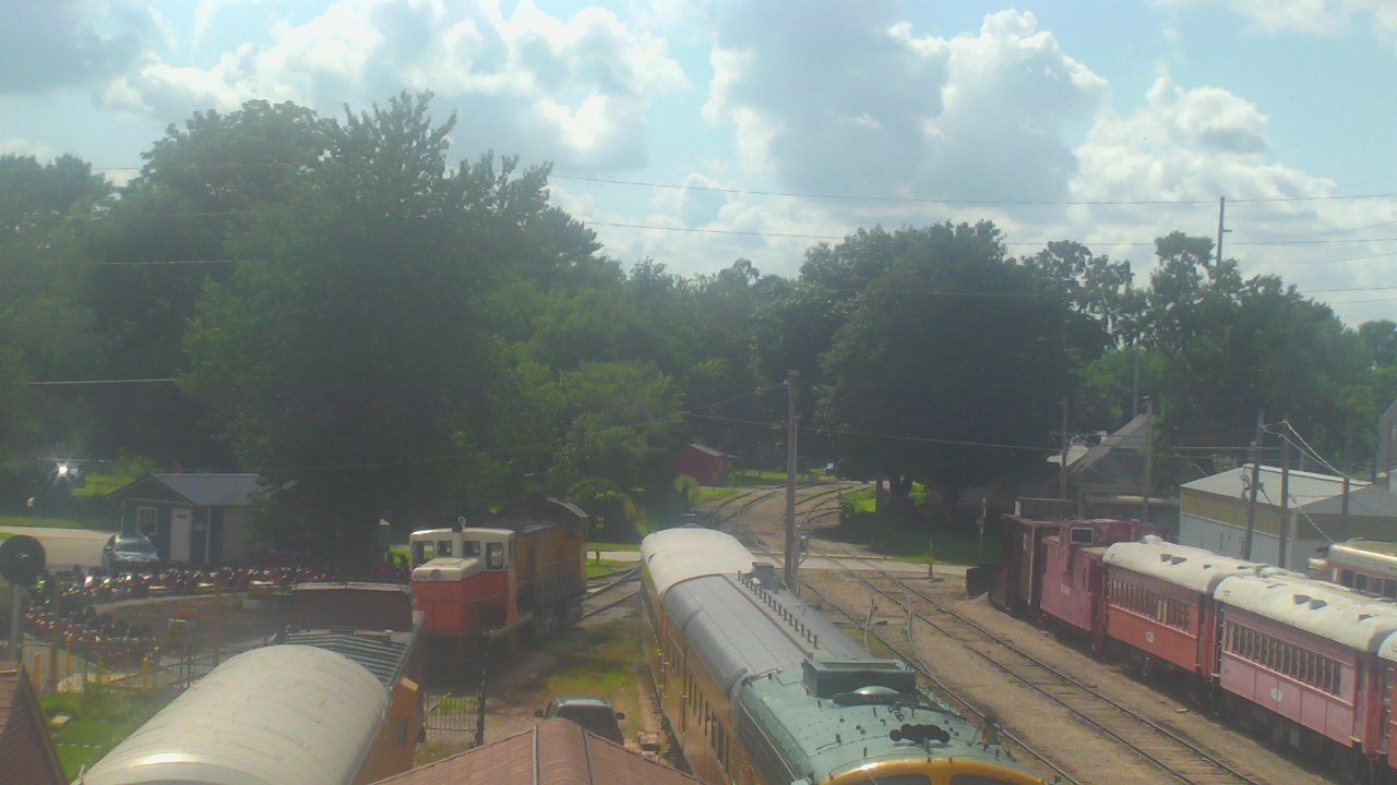 Thumbnail for current weather camera view from Boone Scenic Valley Railroad in Boone, Iowa