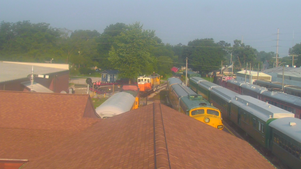 Thumbnail for current weather camera view from Boone Scenic Valley Railroad in Boone, Iowa