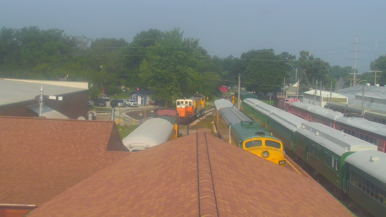 Thumbnail for current weather camera view from Boone Scenic Valley Railroad in Boone, Iowa