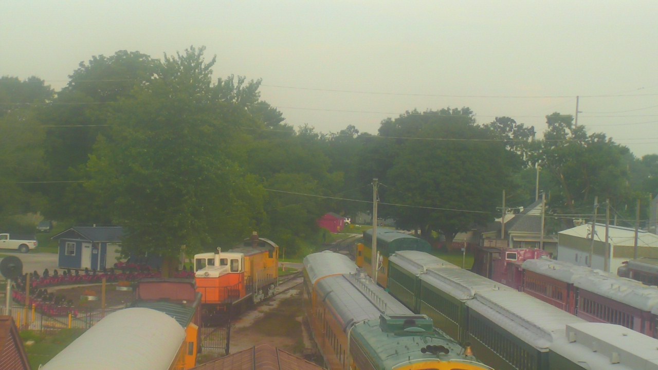 Thumbnail for current weather camera view from Boone Scenic Valley Railroad in Boone, Iowa