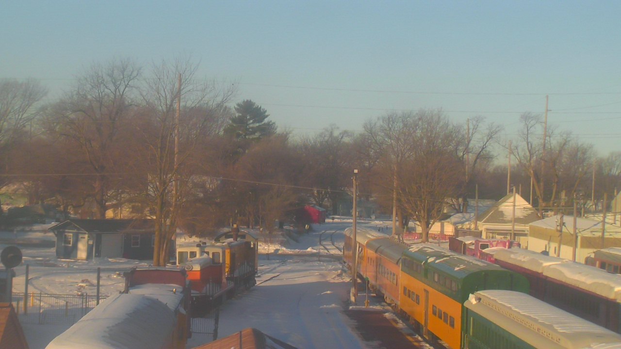 Thumbnail for current weather camera view from Boone Scenic Valley Railroad in Boone, Iowa