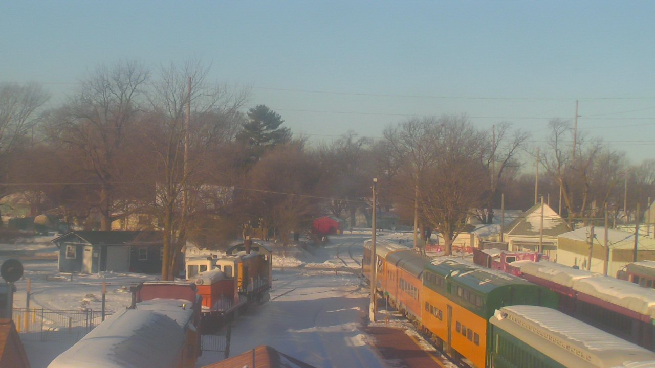 Thumbnail for current weather camera view from Boone Scenic Valley Railroad in Boone, Iowa