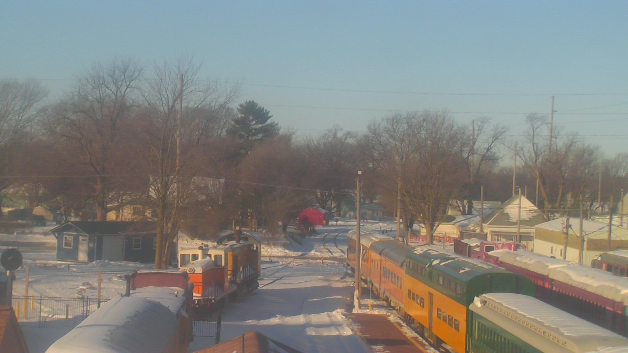 Thumbnail for current weather camera view from Boone Scenic Valley Railroad in Boone, Iowa