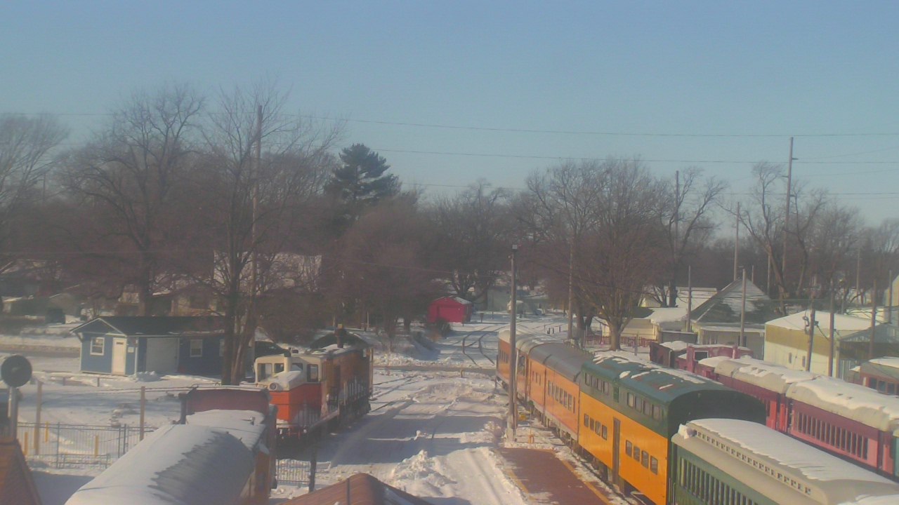 Thumbnail for current weather camera view from Boone Scenic Valley Railroad in Boone, Iowa