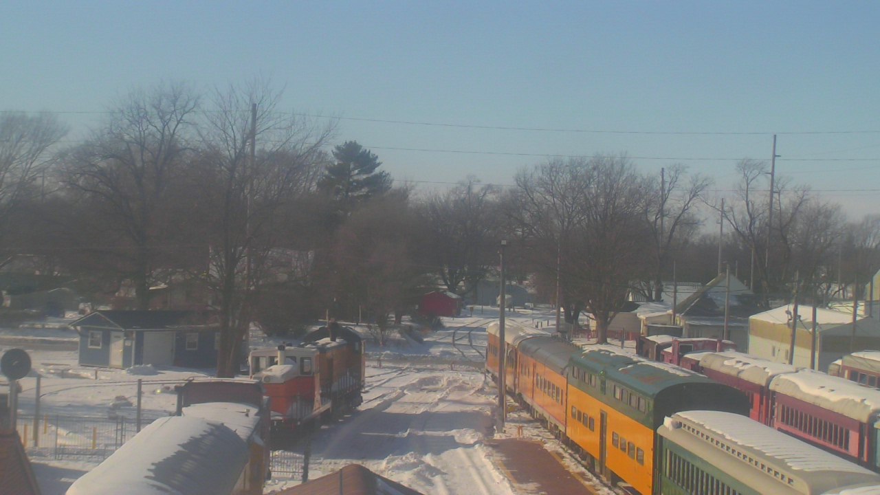 Thumbnail for current weather camera view from Boone Scenic Valley Railroad in Boone, Iowa