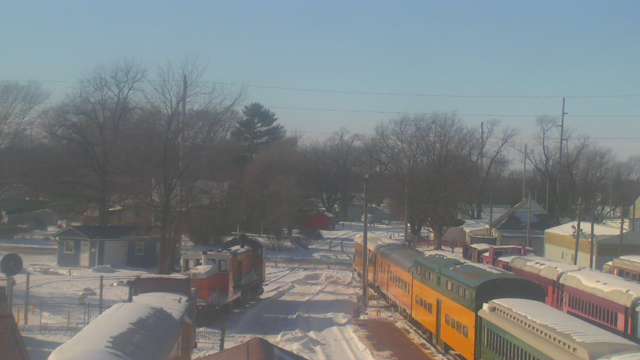 Thumbnail for current weather camera view from Boone Scenic Valley Railroad in Boone, Iowa