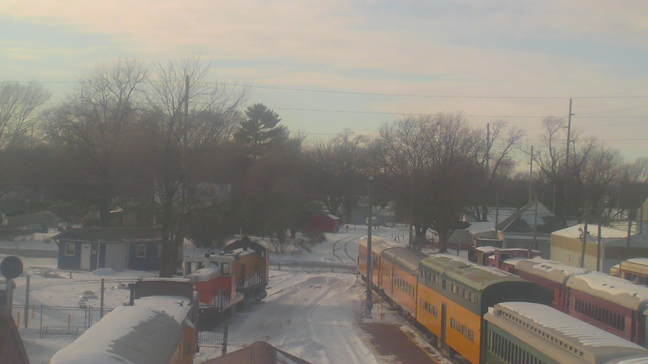 Thumbnail for current weather camera view from Boone Scenic Valley Railroad in Boone, Iowa